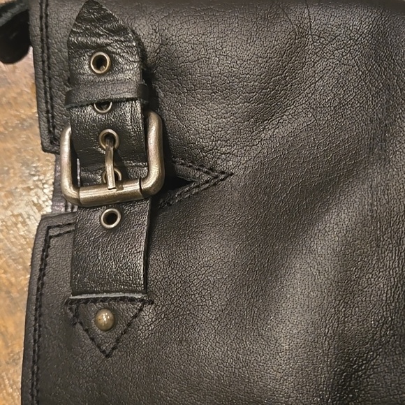 Zara Leather Moto Boots - Picture 5 of 15